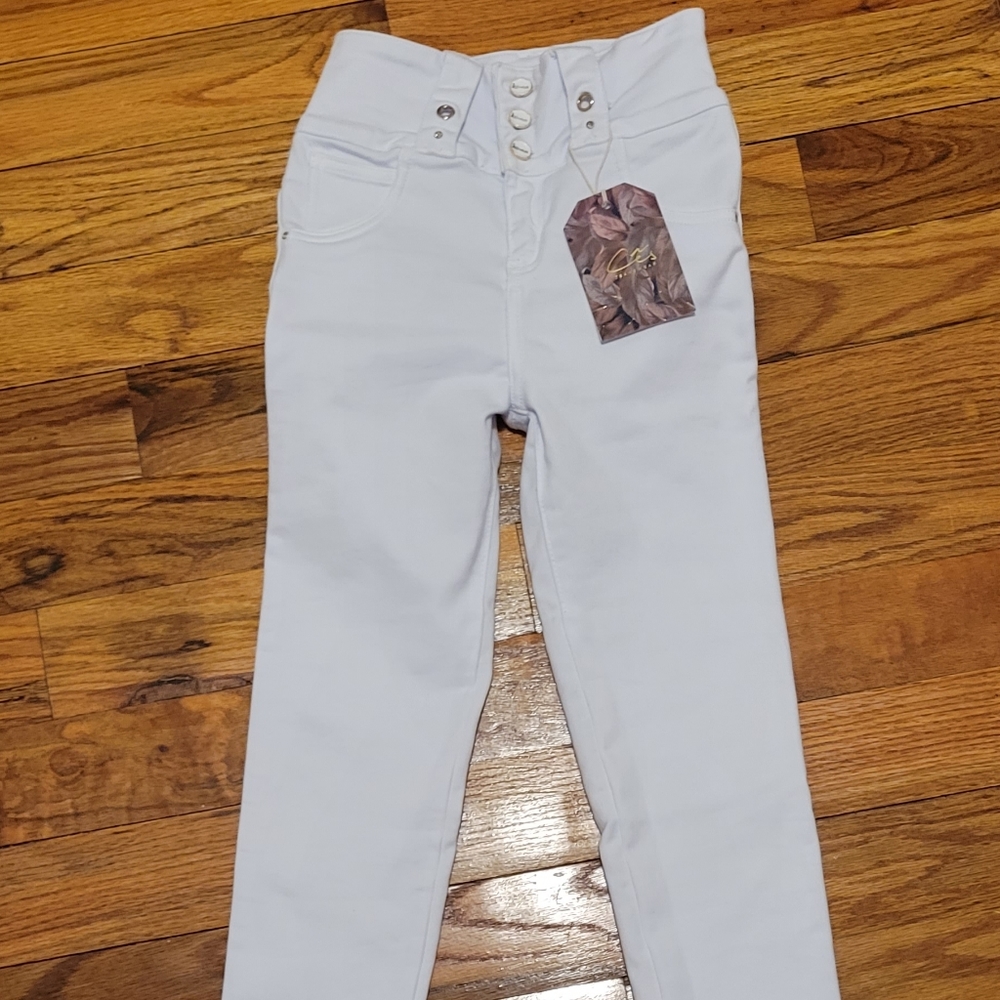 Colombian skinny jeans white